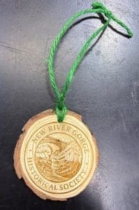 New River Gorge Historical Society Christmas Ornaments