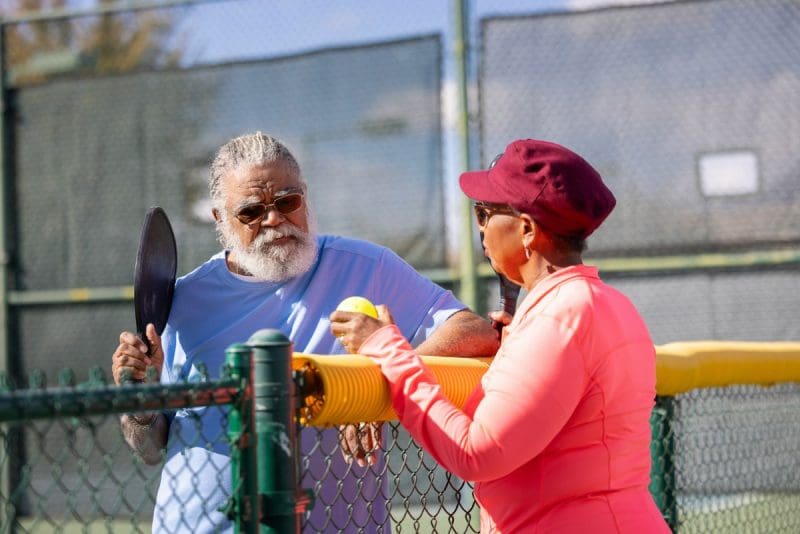 Sports that grew quickly after the 2020 covid pandemic, pickleball is played on a small court with a perforated plastic ball and is valued for its easy learning curve and strong social appeal.