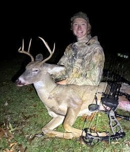 Hunter Murcko, Cortland, Ohio, won the contest for non-resident hunters. (Photo courtesy W.Va. Dept. of Commerce)